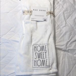 ❌SOLD❌Rae Dunn home sweet home throw
